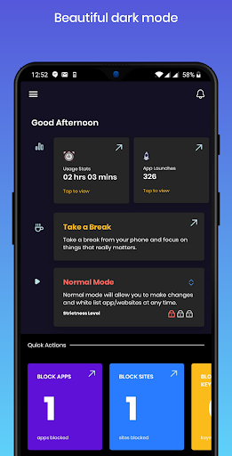 Stay Focused: Site/App Blocker - عکس برنامه موبایلی اندروید