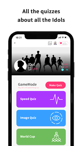 KQ | All the quizzes about all the Idols - عکس برنامه موبایلی اندروید