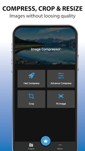 Image Size Compressor In KB - عکس برنامه موبایلی اندروید