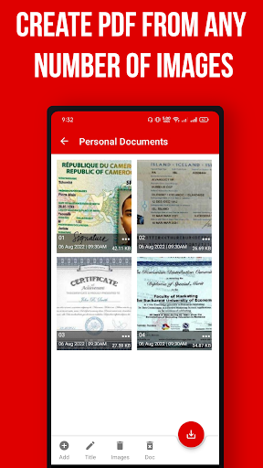 PDF Scanner App - PDF Maker - عکس برنامه موبایلی اندروید