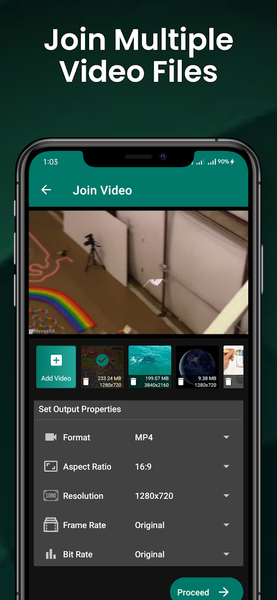 Video Cutter, Merger & Joiner - Image screenshot of android app