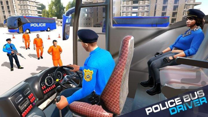 بازی اتوبوس پلیس : بازی جدید - Gameplay image of android game
