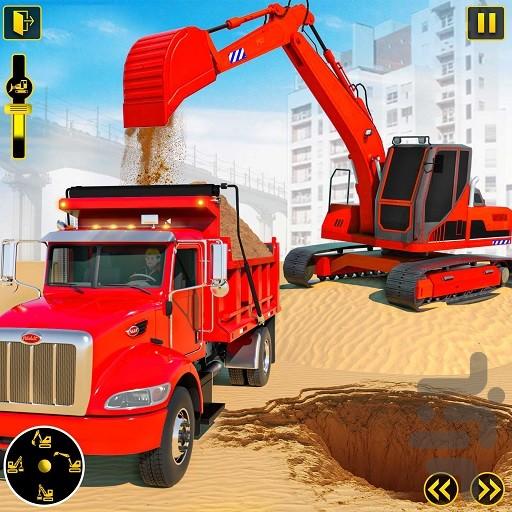 بازی ماشین ساخت و ساز - Gameplay image of android game