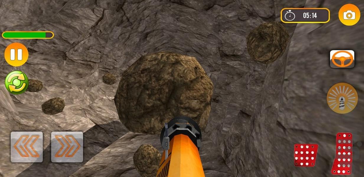بازی ماشین حفر تونل - Gameplay image of android game