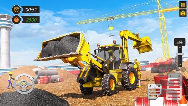 بازی ماشین سنگین - Gameplay image of android game
