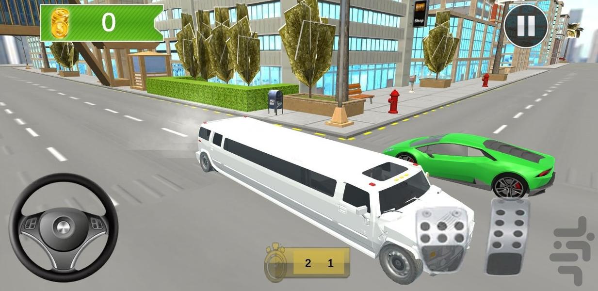 بازی ماشین لیموزین - عکس بازی موبایلی اندروید