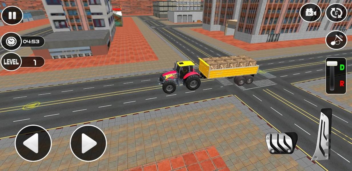 بازی راننده تراکتور - عکس بازی موبایلی اندروید