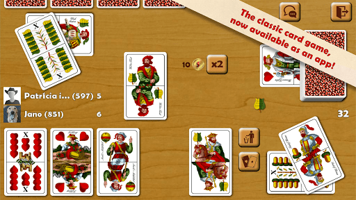 Schnapsen - 66 Online Cardgame - Gameplay image of android game