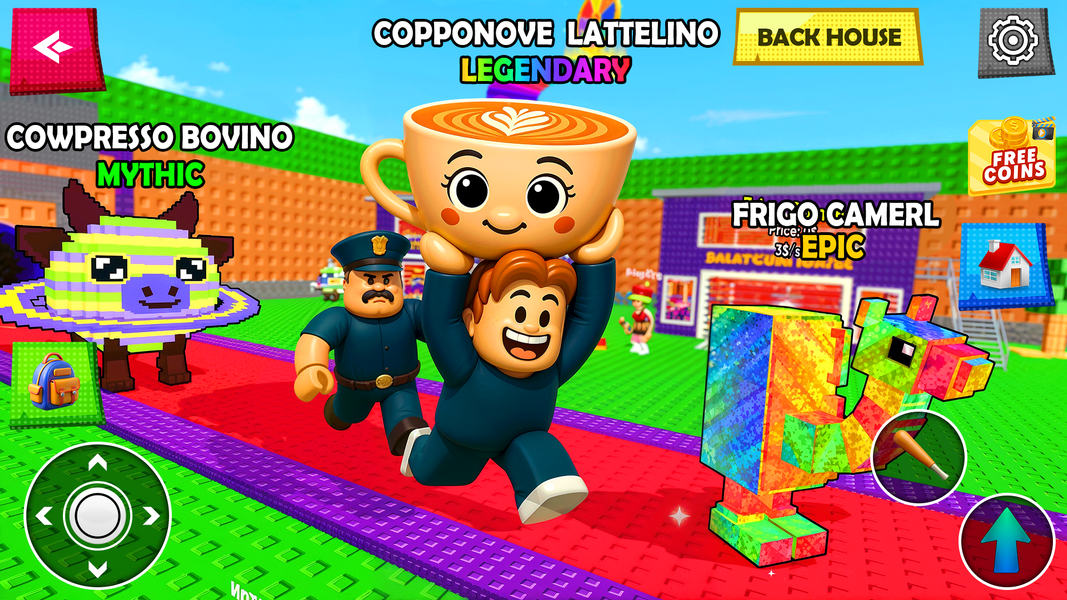 Steal n Catch the RBLX Memerot - عکس بازی موبایلی اندروید