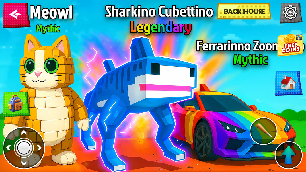 Steal n Catch the RBLX Memerot - عکس بازی موبایلی اندروید