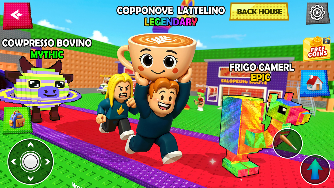 Steal n Catch the RBLX Memerot - عکس بازی موبایلی اندروید