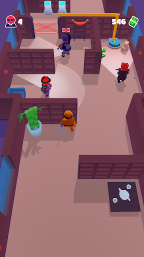 Stealth Master - Assassin Ninja Game – استاد پنهان کاری – آدمکش نینجا - Gameplay image of android game