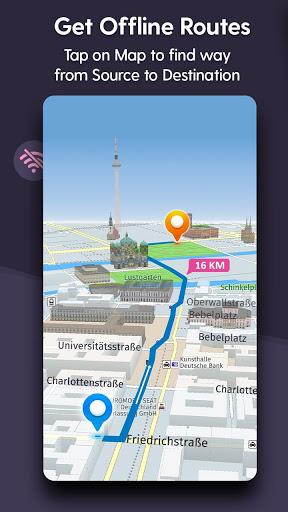 Offline Route Maps - عکس برنامه موبایلی اندروید