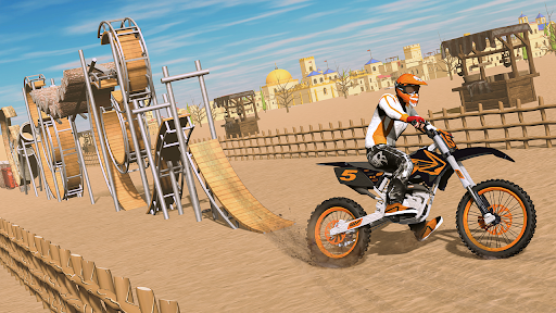 Bike Games: Stunt Racing Games - عکس بازی موبایلی اندروید