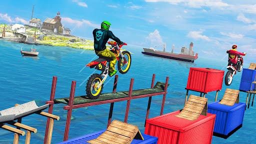 Bike Games: Stunt Racing Games - عکس بازی موبایلی اندروید