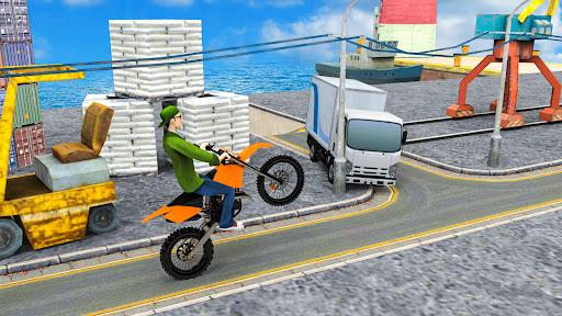 Stunt Bike Games: Bike Racing - Gameplay image of android game