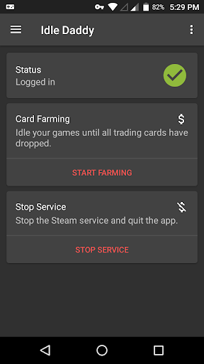Idle Daddy - Card Farmer - Image screenshot of android app