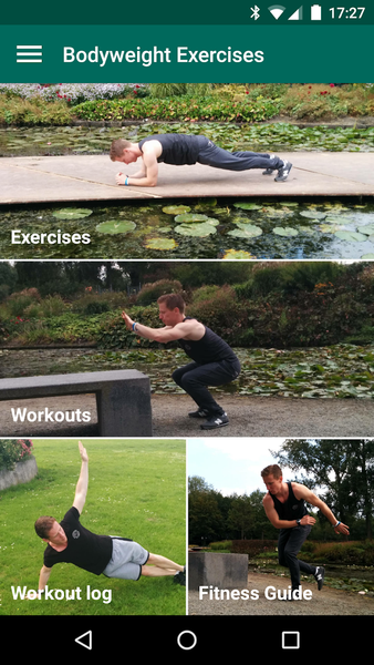 Bodyweight Fitness Workout - Image screenshot of android app