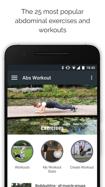 Abs Workout & Exercises - Image screenshot of android app