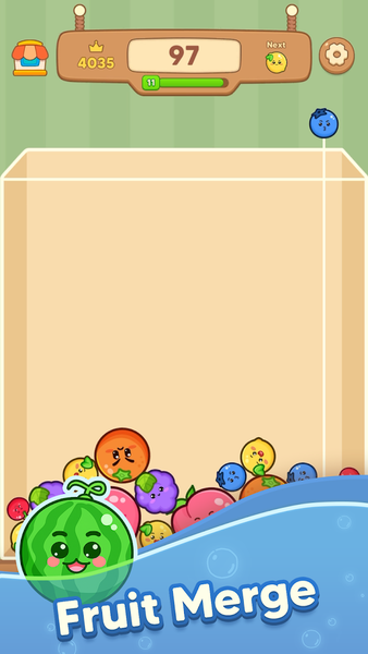 Fruit Merge: Drop Puzzle - عکس بازی موبایلی اندروید