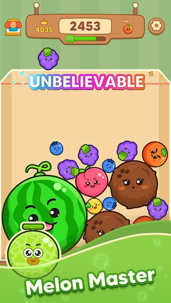 Fruit Merge: Drop Puzzle - عکس بازی موبایلی اندروید