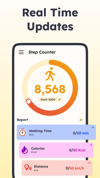 Step Counter & Pedometer - Image screenshot of android app