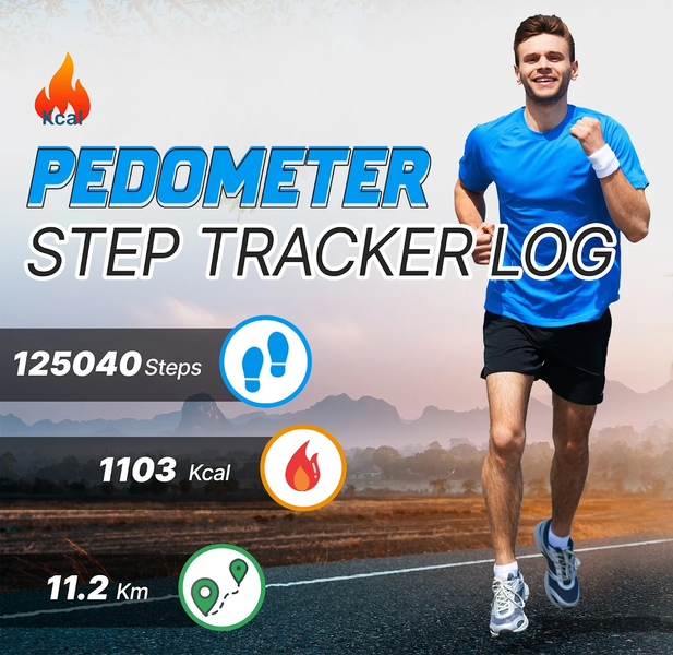 Pedometer - Health Calculator - Image screenshot of android app