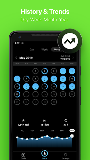 StepsApp – Step Counter - Image screenshot of android app