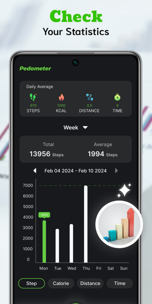 Step Counter - Running Tracker - عکس برنامه موبایلی اندروید