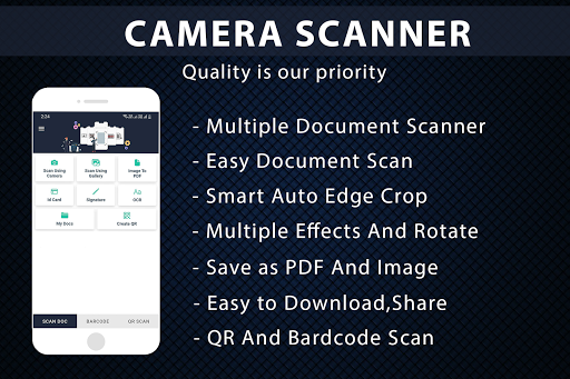 Camera Scanner - Doc Scanner, PDF Maker - عکس برنامه موبایلی اندروید