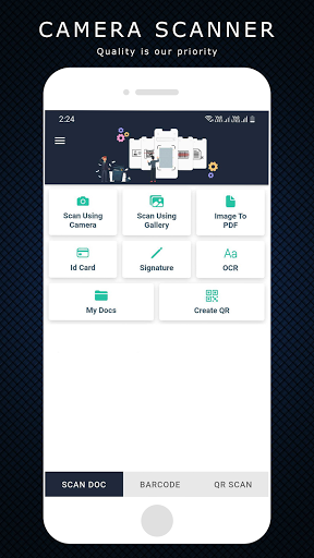 Camera Scanner - Doc Scanner, PDF Maker - عکس برنامه موبایلی اندروید