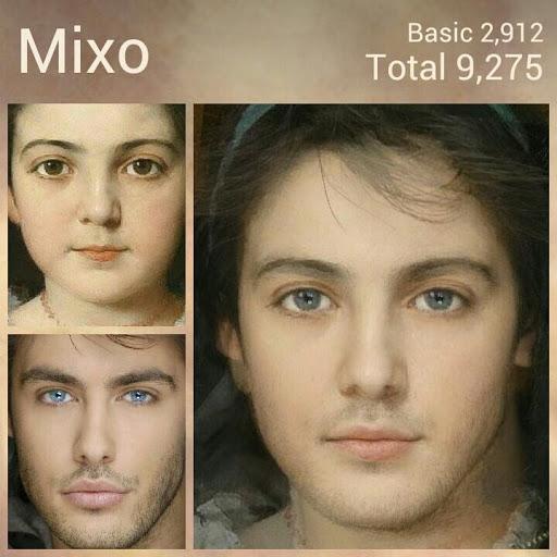 Mixo - Face affinity score - Image screenshot of android app