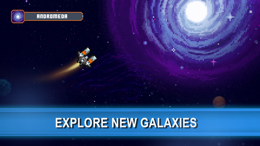 Galaxy Idle Miner - Gameplay image of android game