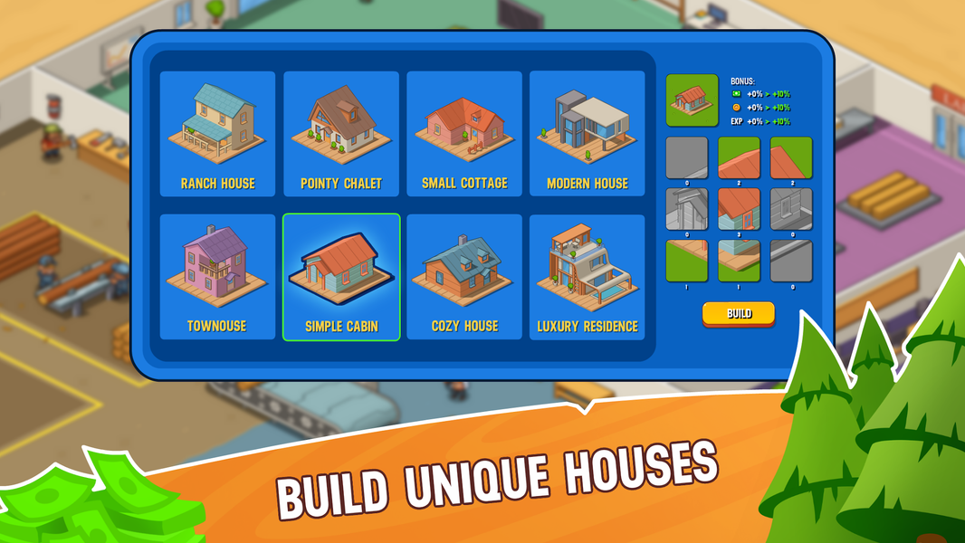 Lumber Inc Tycoon - عکس بازی موبایلی اندروید