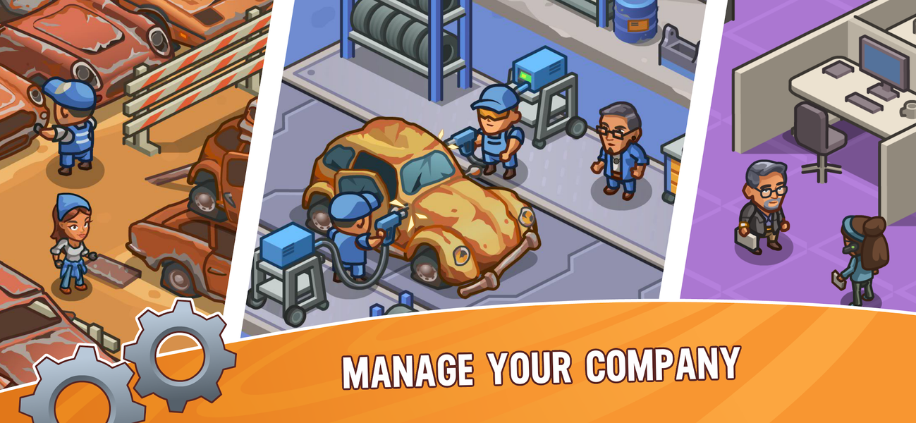 Used Cars Empire - Gameplay image of android game