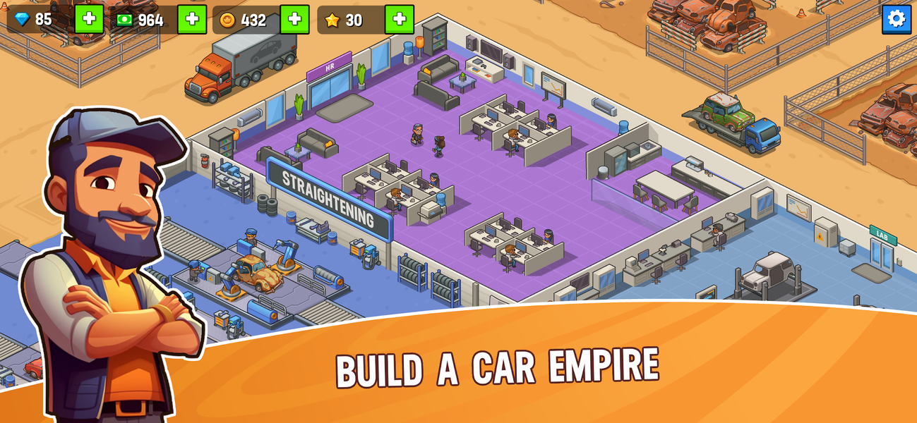 Used Cars Empire - عکس بازی موبایلی اندروید