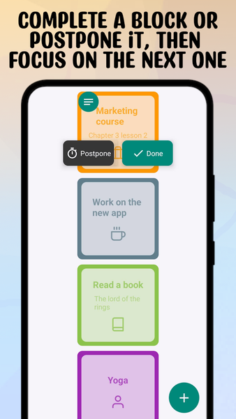 To-Do Blocks - Tasks Tracker - عکس برنامه موبایلی اندروید