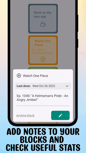 To-Do Blocks - Tasks Tracker - عکس برنامه موبایلی اندروید