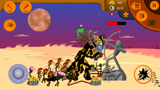 Stickman War: Hero Empires War - عکس بازی موبایلی اندروید