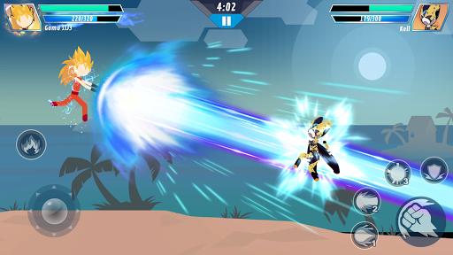Stick Shadow Fighter - Supreme Dragon Warriors - Gameplay image of android game