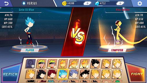 Stick Shadow Fighter - Supreme Dragon Warriors - عکس بازی موبایلی اندروید