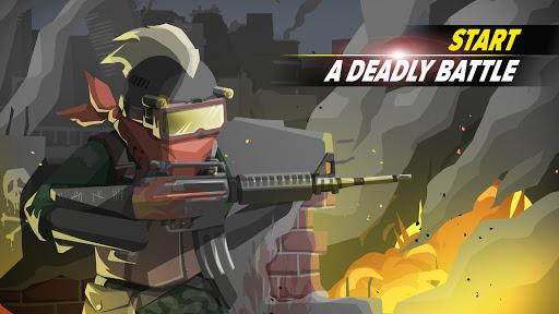 Stickman Battle Royale - Gameplay image of android game