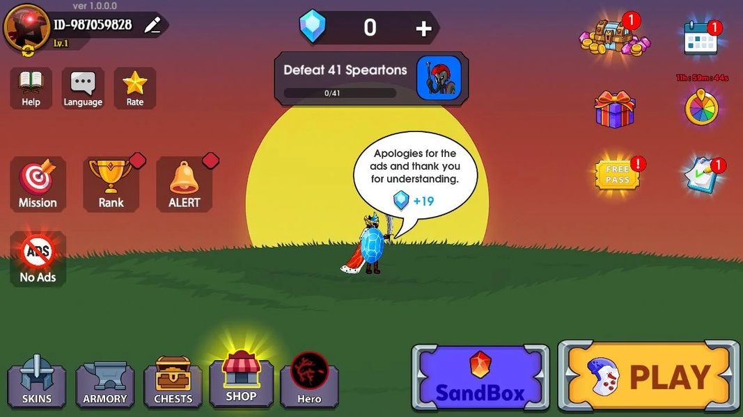 Stick King Legend - عکس بازی موبایلی اندروید