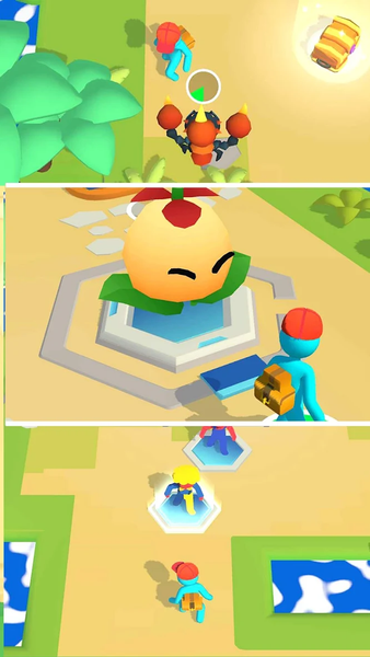 Monster Evolution Run & Battle - عکس بازی موبایلی اندروید