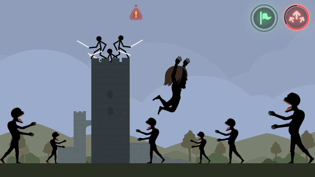 Stick on Titan - عکس بازی موبایلی اندروید