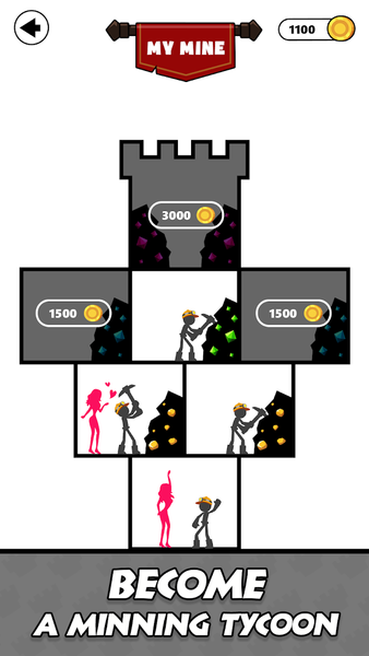 Stick Tower Hero War - Gameplay image of android game