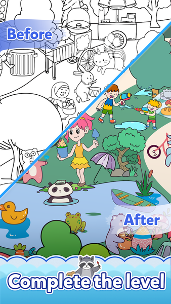 Sticker Art Book Puzzle - Gameplay image of android game