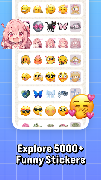 Sticker Maker - Cool Emoji Pro - عکس برنامه موبایلی اندروید