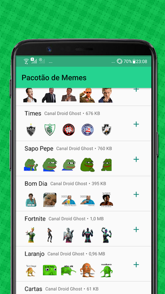 Stickers for WhatsApp Memes - Image screenshot of android app