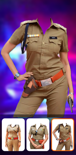 Mens Police Suits Photo Editor - عکس برنامه موبایلی اندروید